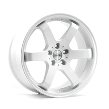 Load image into Gallery viewer, Cerchio in Lega 1AV ZX6 18x8,5 ET40 5H con foratura su misura Gloss White
