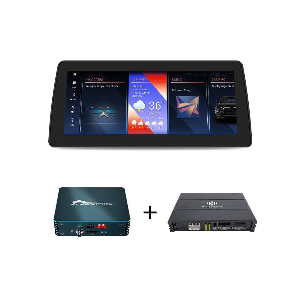 Andream Display Touchscreen Android Auto Hi-Fi DSP BMW EVO CarPlay Navigazione