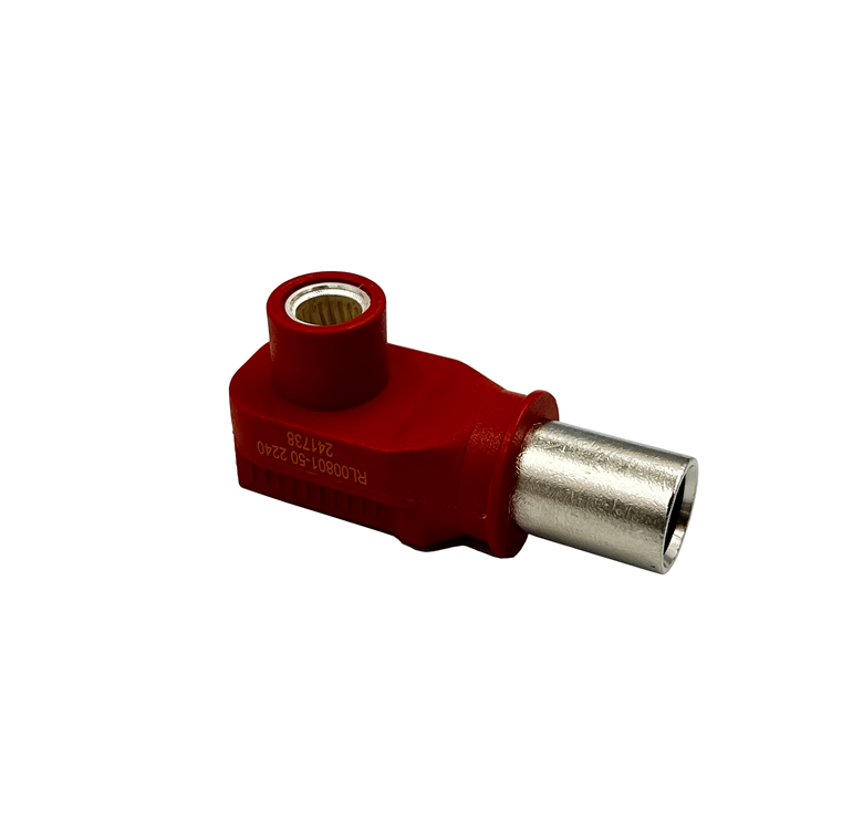 Connettore Radlok Ecumaster RL00801-50RE rosso
