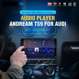 Autoradio Intelligente 2K IPS Qualcomm Android 14 per Audi A3 S3 RS3 (2002-2009) CarPlay Auto GPS