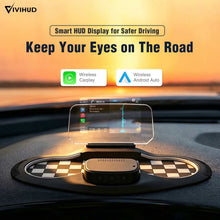 Head-Up Display HUD Universale V5 Ultra con CarPlay e Android Auto Wireless