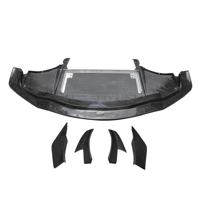 CarbonWorks Splitter paraurti anteriori in carbonio per Toyota Supra A90 dal 2019 - foto 7