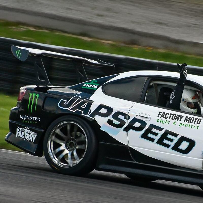 Alettone Posteriore Regolabile Universale Japspeed BGW in ABS Nero Lucido - foto 14