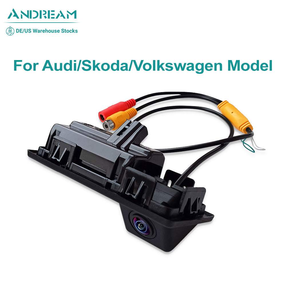 Retrocamera AHD Audi A4 A3, VW Touran Tiguan, Skoda Superb Octavia – IP68 - immagine 1