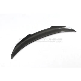 CarbonWorks Spoiler baule posteriore PSM Style in carbonio per BMW M4 F82 F32/F83 2014-2022 - foto 1