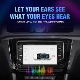 Andream Autoradio 7 Pollici Android 14 GPS VW Skoda CarPlay Audio HiFi Potente