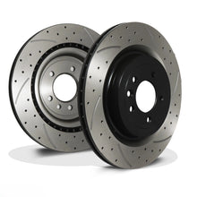 Dischi Freno Posteriori Forati, Scanalati e Ventilati 365mm Range Rover 4 SV L405 18+ - foto 3