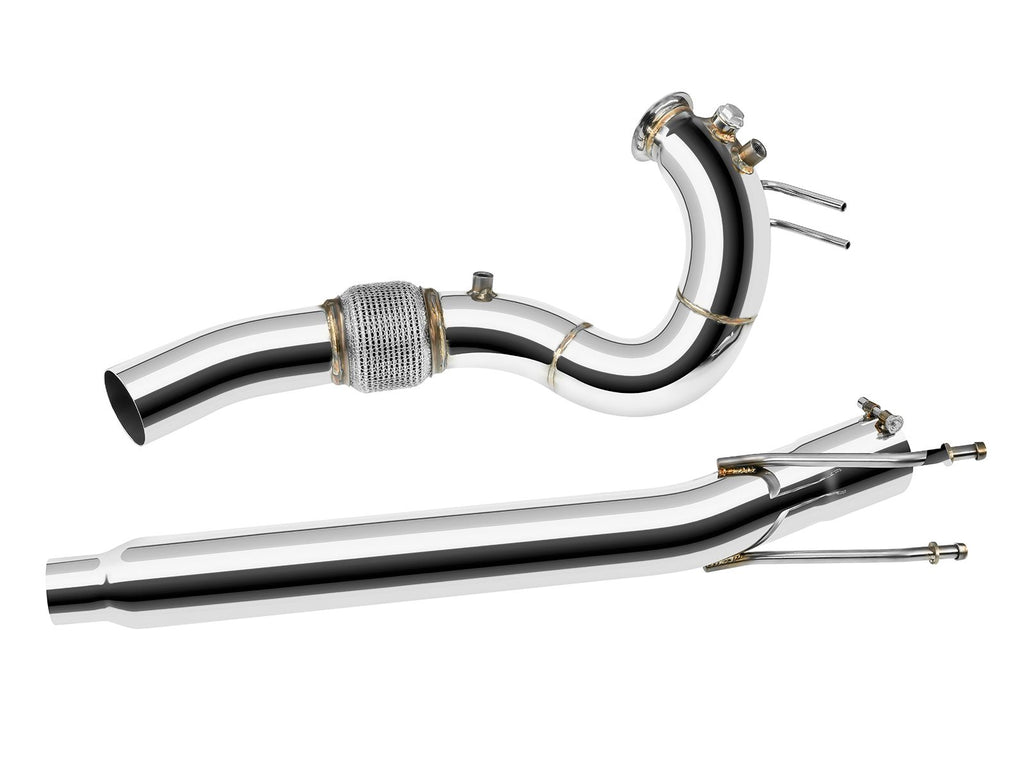 Downpipe FMIC.Pro Sportivo Volkswagen Scirocco 2.0 TDI CR Mk3 2009-2014 Migliora Prestazioni Accelerazione