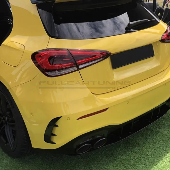CarbonWorks Lip paraurti posteriore in carbonio per Mercedes-Benz Classe A V177/W177 dal 2018 - foto 4