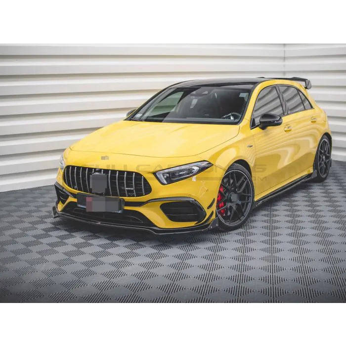 CarbonWorks Lip paraurti anteriore in carbonio per Mercedes-Benz Classe A W177 dal 2019 - foto 2