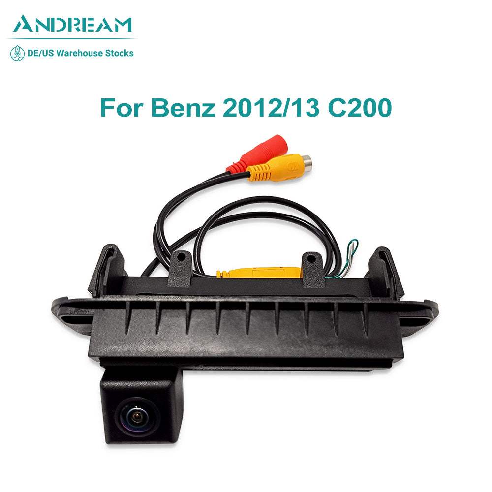 Retrocamera AHD Mercedes C200 2012–2013 – Maniglia Baule IP68 - immagine 1