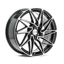 Load image into Gallery viewer, Cerchio in Lega 1AV ZX10 18x8 ET40 5x120 Gloss Black &amp; Polished