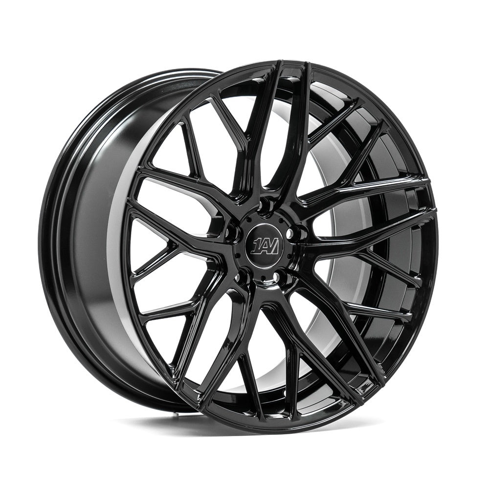 Cerchio in Lega 1AV ZX11 21x9 ET25-35 5H con foratura su misura Gloss Black