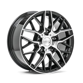 Cerchio in Lega 1AV ZX11T 18x8 ET50 5x160 Gloss Black & Polished