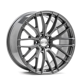 Cerchio in Lega 1AV ZX2 18x8 ET40 5H con foratura su misura Gloss Grey