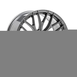 Cerchio in Lega 1AV ZX2 19x9,5 ET40 5H con foratura su misura Gloss Grey