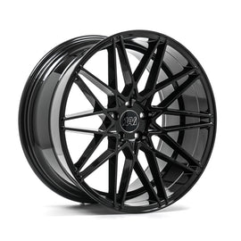 Cerchio in Lega 1AV ZX4 22x9 ET35 5H con foratura su misura Gloss Black