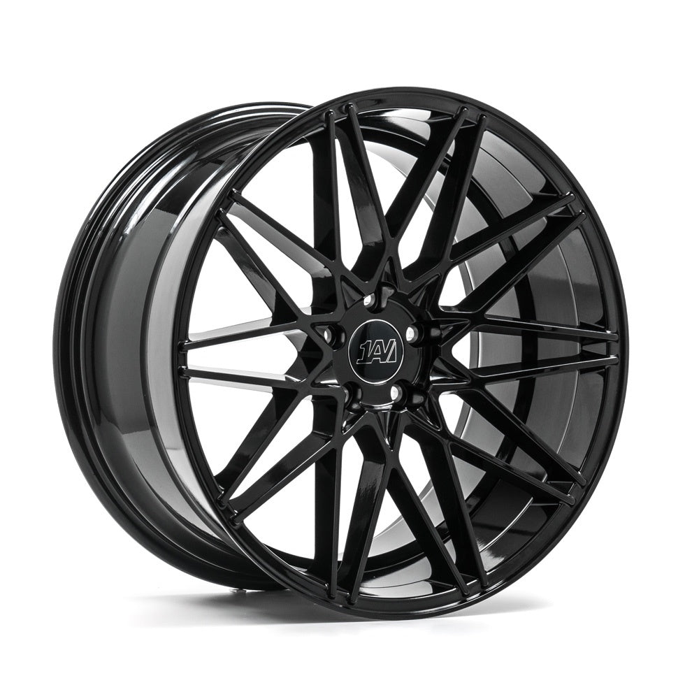 Cerchio in Lega 1AV ZX4 20x9 ET38 5H con foratura su misura Gloss Black