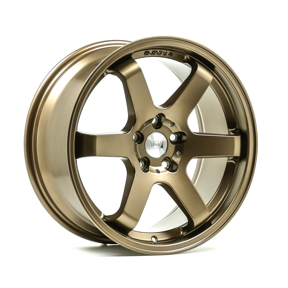 Cerchio in Lega 1AV ZX6 18x8,5 ET40 5H con foratura su misura Satin Bronze