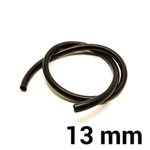 Carica l'immagine nel visualizzatore di Gallery, Tubo in silicone per depressione al metro — 13 mm / Nero