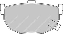 Pastiglie freni Ferodo DS2500 posteriori Hyundai Coupe RD