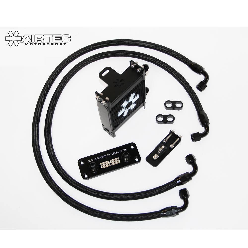Kit radiatore olio "Race" AIRTEC Motorsport - Griglia inferiore montata per Focus ST e RS Mk2 - dettaglio 2