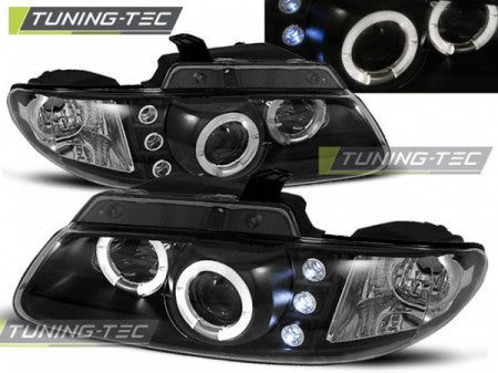Fari Anteriori CHRYSLER VOYAGER 96-02.01 ANGEL EYES BLACK