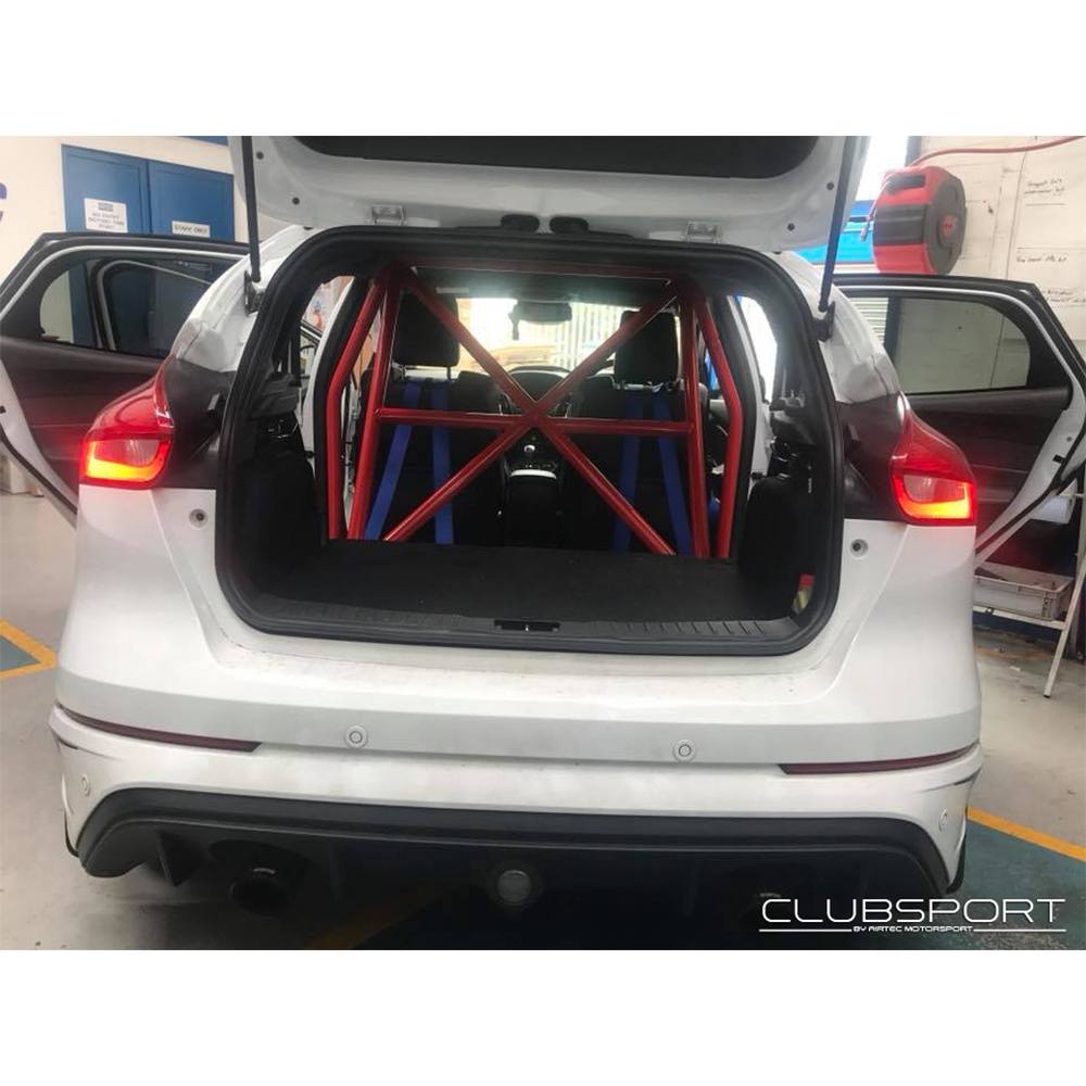 Gabbia posteriore imbullonata Clubsport by AutoSpecialists per Ford Focus ST/RS Mk3 - dettaglio 6