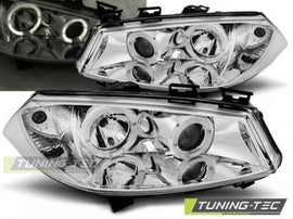 Fari Anteriori RENAULT MEGANE MK2 11.02-12.05 ANGEL EYES CHROME