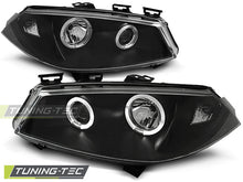 Load image into Gallery viewer, Fari Anteriori Neri Angel Eyes per Renault Megane (Mk3) 2011-2012