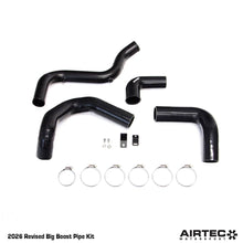 Kit tubi Big Boost revisionato 2026 con lato freddo in silicone per Ford Focus RS Mk3
