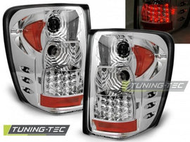 Fanali Posteriori CHRYSLER JEEP GRAND CHEROKEE 99-05.05 CHROME LED