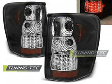 Load image into Gallery viewer, Fanali Posteriori CHRYSLER JEEP GRAND CHEROKEE 99-05.05 BLACK LED