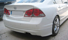 Carica l'immagine nel visualizzatore di Gallery, Lip Paraurti Posteriore Mugen Style SK-Import Nero Honda Civic FD FA Pre Facelift