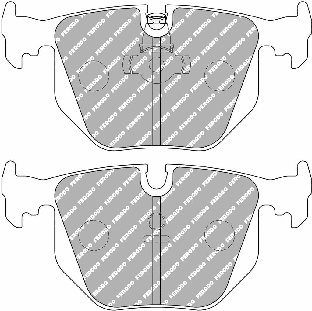 Pastiglie freni racing Ferodo DS1.11 posteriori BMW Serie 3 E46, Serie M3 E46, Serie M5 E39, Serie 7 E38, Z4 E85/E86