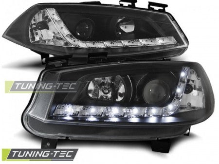 Fari Anteriori RENAULT MEGANE MK2 11.02-10.05 DAYLIGHT BLACK