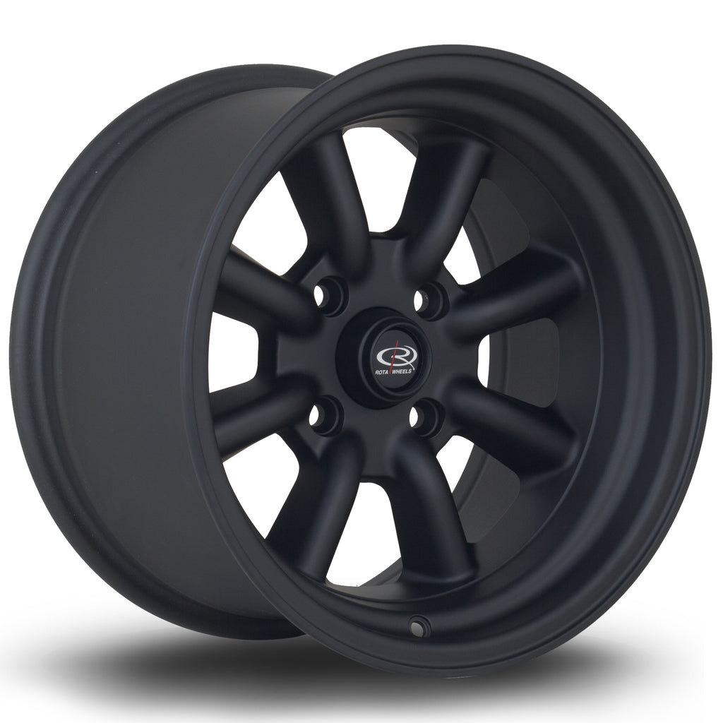 Cerchio in lega Rota Wheels RKR 15x9 5x100 ET0 Flat Black