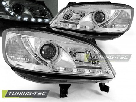 Fari Anteriori OPEL ZAFIRA 04.99-06.05 DAYLIGHT CHROME