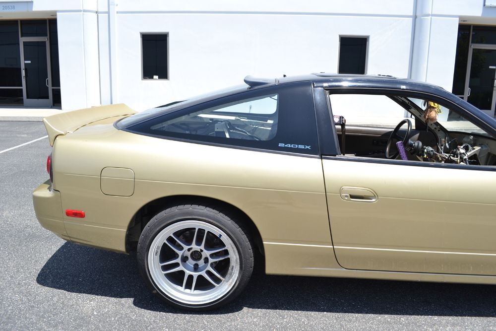 Frangivento Posteriore SK-Import Fumé Nissan 200SX Silvia S13 1988-1994 - foto 2