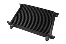 Carica l'immagine nel visualizzatore di Gallery, Radiatore olio universale FMIC 25-Row maschio AN10 nero - vista 1