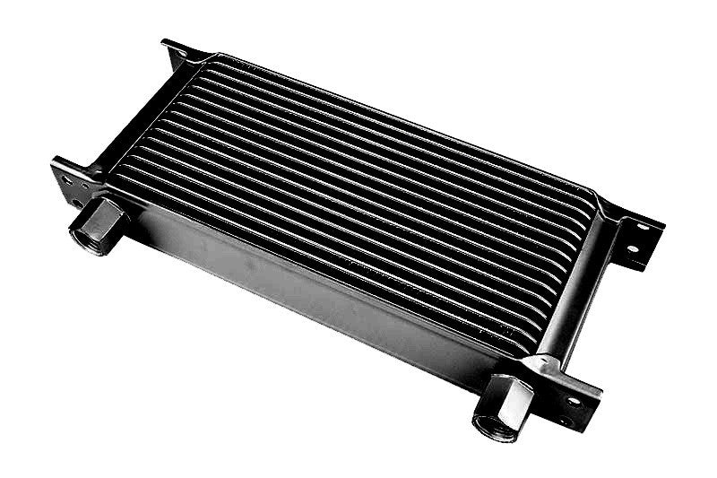 Radiatore olio universale FMIC 16-Row femmina 1/2" nero - vista 2
