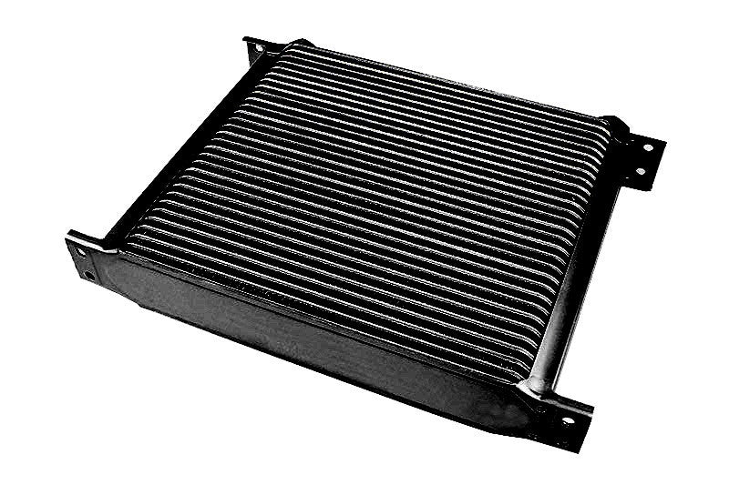Radiatore olio universale FMIC 30-row femmina 1/2" nero - vista 3
