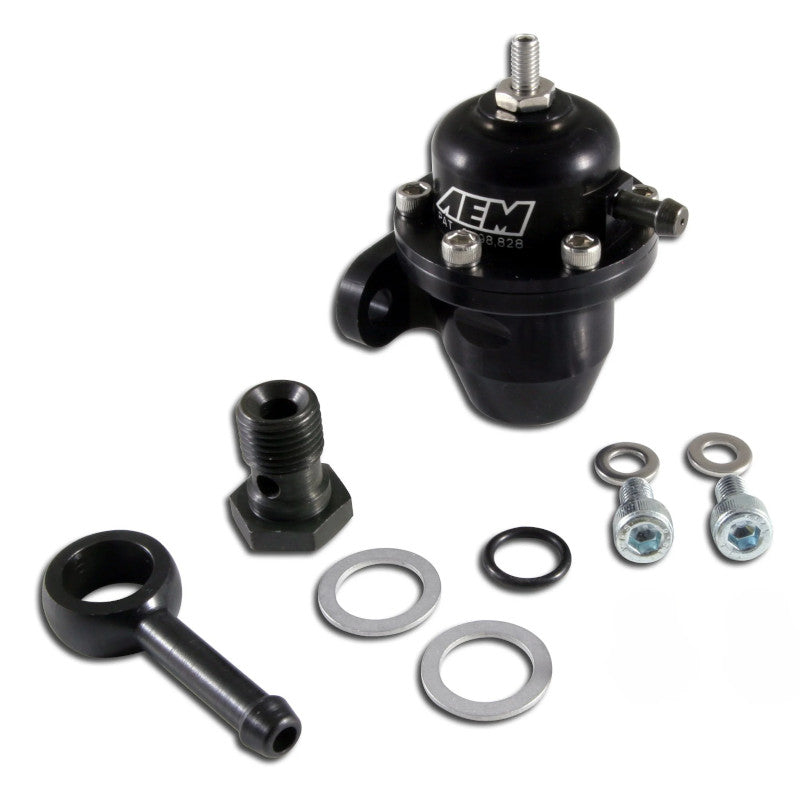 AEM Regolatore pressione benzina regolabile per Honda D15B, D16A, B17A