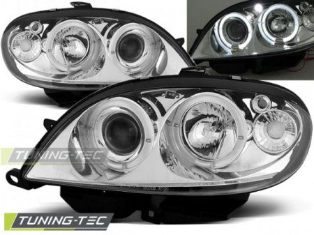 Fari Anteriori CITROEN SAXO 09.99-06.03 ANGEL EYES CHROME
