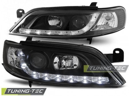 Fari Anteriori OPEL VECTRA B 01.99-03.02 DAYLIGHT BLACK
