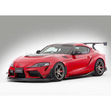 Carica l'immagine nel visualizzatore di Gallery, CarbonWorks Splitter paraurti anteriori in carbonio per Toyota Supra A90 dal 2019 - foto 2