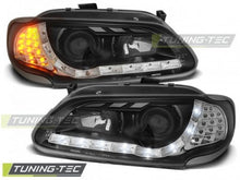 Carica l&#39;immagine nel visualizzatore di Gallery, Fari Anteriori RENAULT MEGANE/SCENIC 96-02.99 DAYLIGHT BLACK