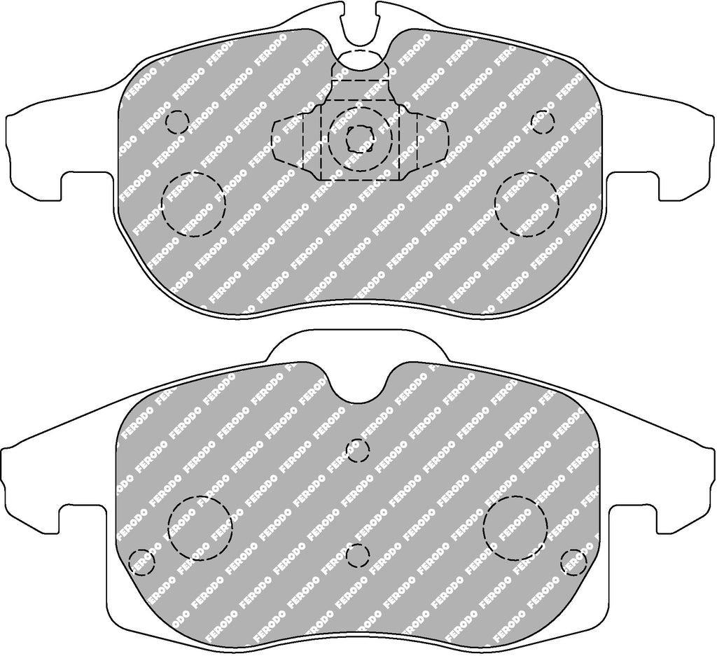 Pastiglie freni Ferodo DS2500 anteriori Saab 9-3 Mk2