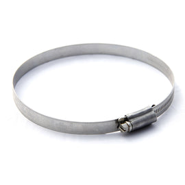 Fascetta stringitubo a vite in acciaio inox — 120-140 mm