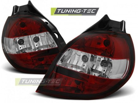 Fanali Posteriori RENAULT CLIO 3 09.05-04.09 RED WHITE